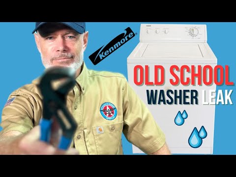 Video preview: Kenmore 70 Series washer leak inspection